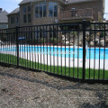 Flat top corrugated metal fence panels / Aluminum swimming pool fence